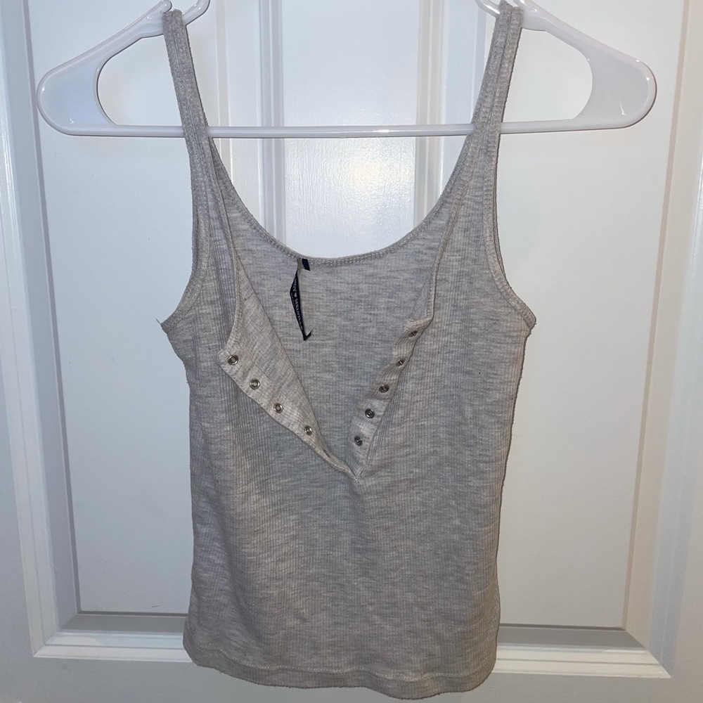 Brandy Melville Button Up Top